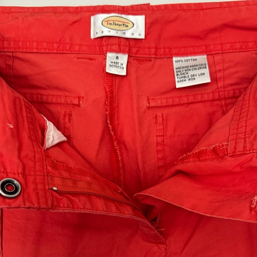 Talbots Bold Capris - Picture 2 of 9